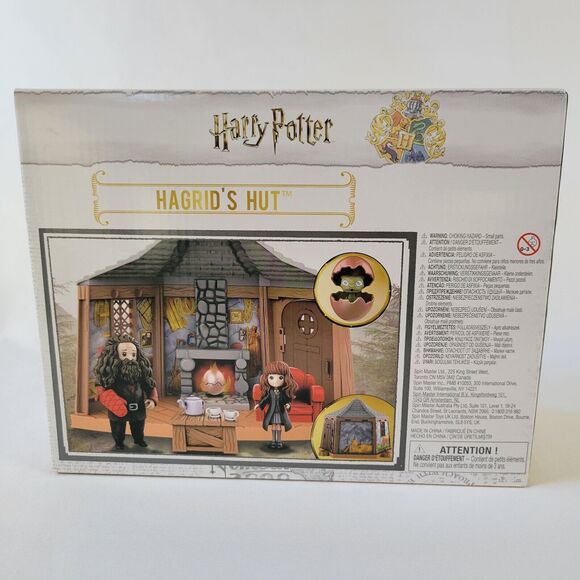 Wizard Harry Potter Magical Minis Hagrid Hut Playset Norbert Figure Toy Hermione - Picture 10 of 14